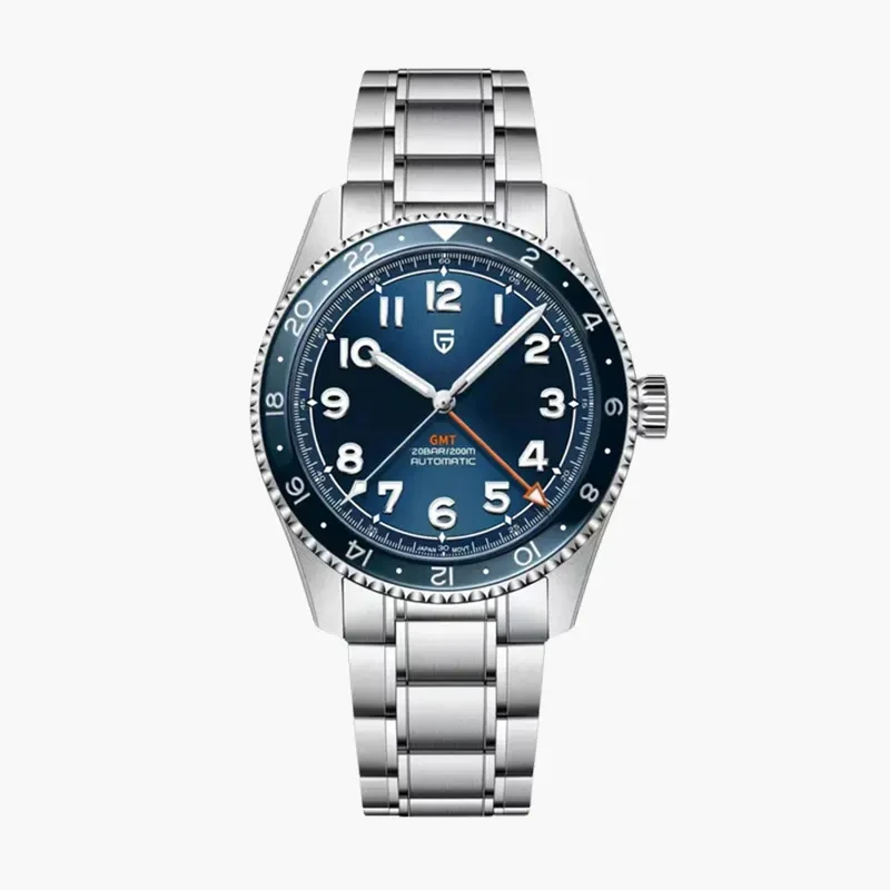 Pagani Design Spirit Blue GMT Diver's Men's Watch- PD-1784